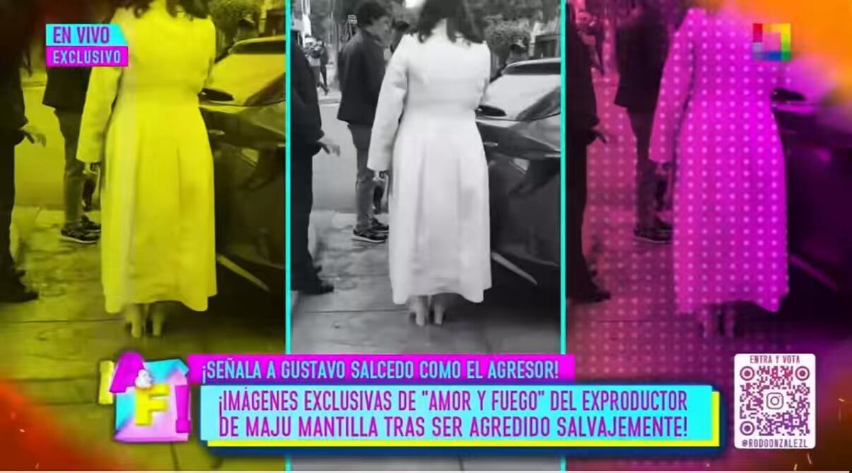 Ex productor de Maju Mantilla acusa al aún esposo de Maju de partirle la cabeza! #AmoryFuego Si tú encontraras a la persona que piensas que se metió con tu esposo/esposa ¿Qué harías?
