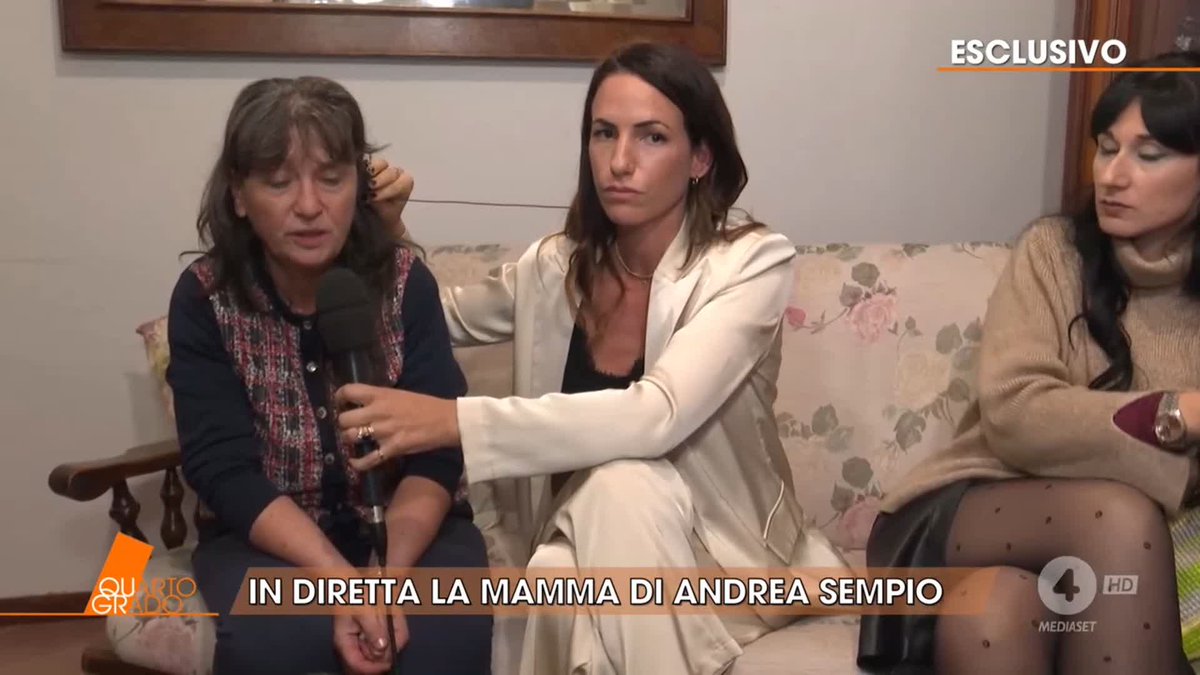 "La famiglia Sempio non ha mai dato una lira al dottor Venditti" A #Quartogrado interviene in diretta la mamma di Andrea Sempio