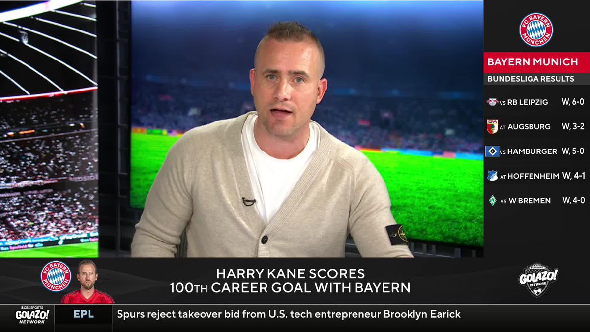 .𝐈𝐀𝐍 𝐏𝐀𝐔𝐋 𝐉𝐎𝐘 and Stefano Fusaro discuss Harry Kane’s success and the possibility of a Ballon d'Or in his future 👀