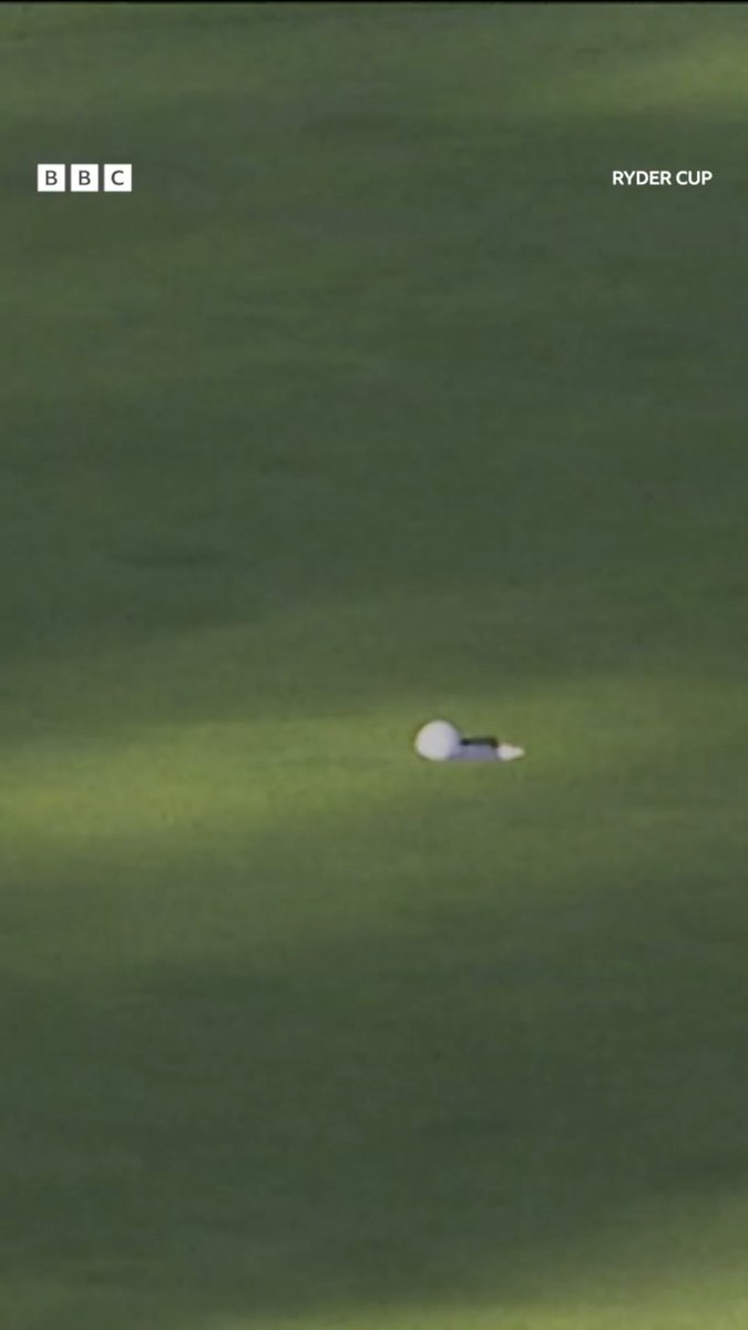 How did it not go in?! 😱 Rory McIlroy couldn't have got any closer to sinking this putt on the 13th...