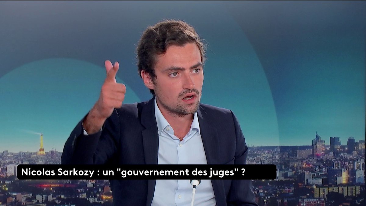 🗣️ Condamnation de Nicolas Sarkozy : "Dans le monde politique, j'ai trouvé qu'il y avait une sorte de deux poids, deux mesures généralisé", observe Nathan Devers, en ajoutant que "N. Sarkozy devrait être jugé comme tout le monde, ni mieux, ni moins bien." #LePourEtLeContre