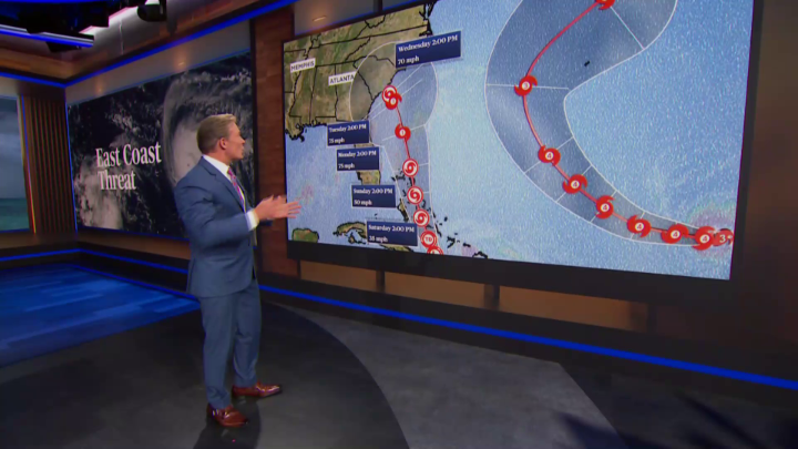 A tropical system brought heavy rain, mudslides and flooding to the Dominican Republic on Friday. At least one person was killed when a bridge collapsed. Meteorologist Lonnie Quinn is tracking the storm’s path.