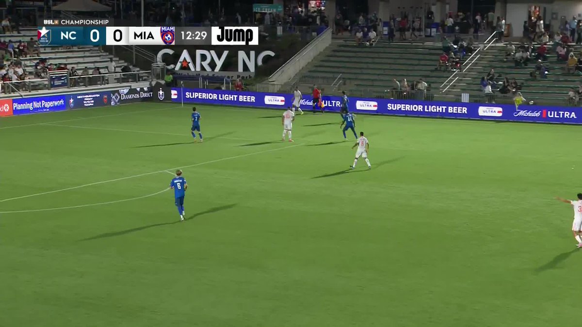 For the THIRD week running, Evan Conway bags the opening goal for North Carolina FC 😎