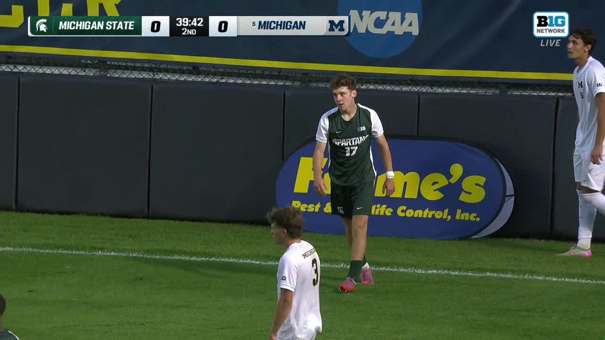 MILES. MERRITT. Spartans take the lead!