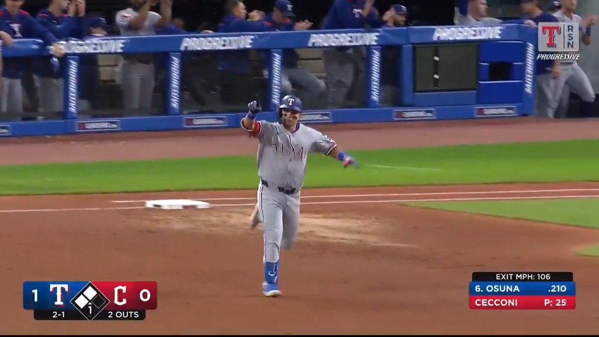 Rangers are great. I'm a big fan. I've never talked bad about them, I believe in them. Rangers are cool. We like them.