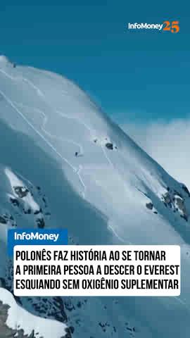 O atleta polonês Andrzej Bargiel entrou para a história nesta terça (23) ao se tornar a primeira pessoa a escalar o Monte Everest sem oxigênio suplementar e realizar uma descida completa de esqui até o acampamento base. Aos 37 anos, Bargiel levou mais de 16 horas para subir do Campo IV até o cume (8.849 metros) antes de colocar os esquis e descer pelo Col Sul até o Campo II, onde chegou ao anoitecer. Segundo a médica da expedição, Patrycja Jonetzko, apenas 1,8% das escaladas ao Everest foram feitas sem oxigênio suplementar, e realizar tal feito na temporada de outono, sendo a única expedição na montanha e precisando abrir e fixar a rota na neve profunda, é “completamente notável”. #Esporte #Everest