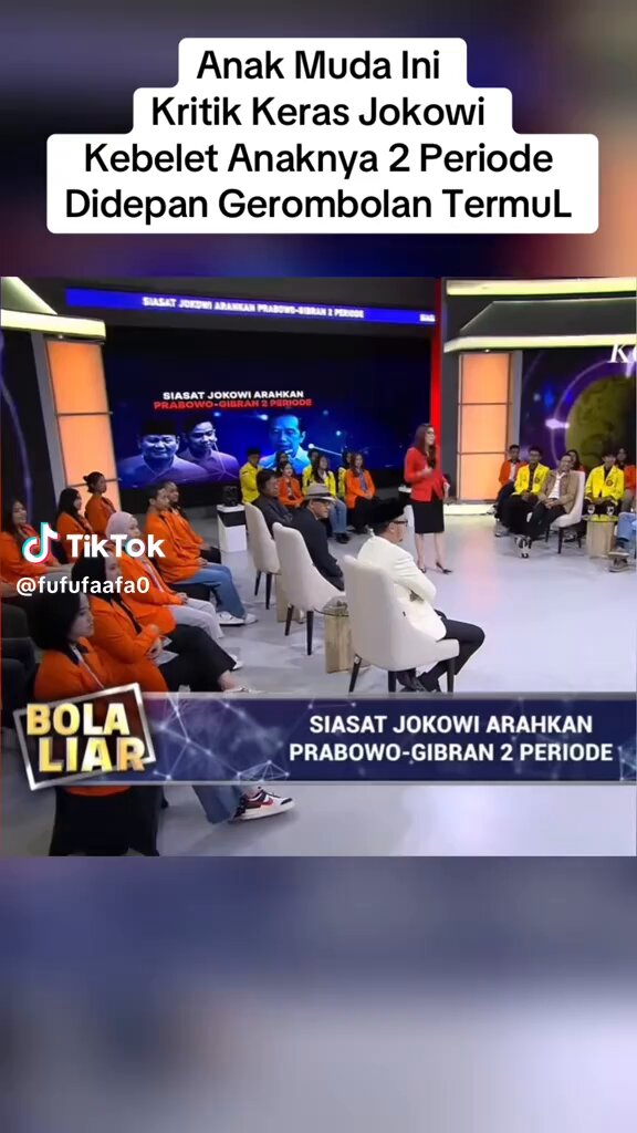 Kritik keras anak muda ini terhadap jokowi yg pemerintahan belum genap setaun udah bicara 2 periode