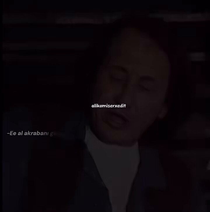 yıllardır izlemediğim halde şu replik yüzünden içime öküz oturdu siz ali nin ailesi dostu her şeyiydiniz