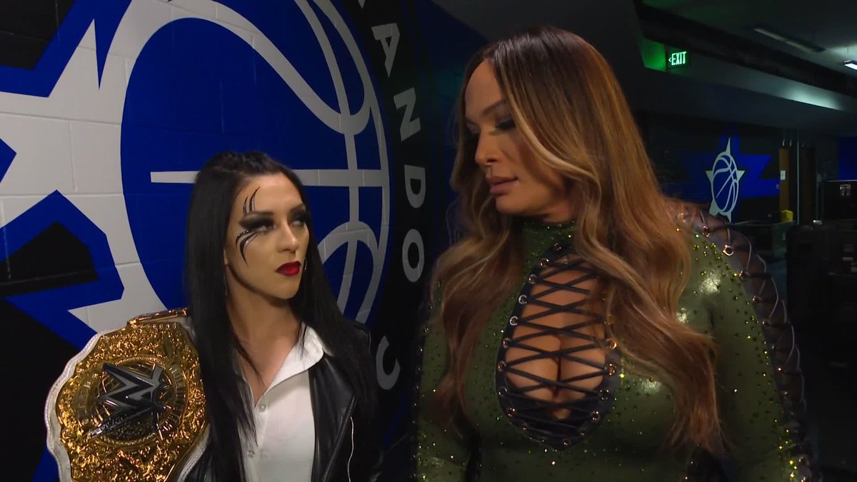 Nia is focused. Will she be WWE Women's Champion heading into Crown Jewel? 🤔