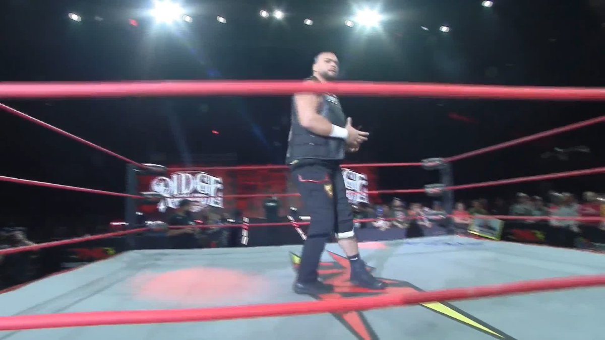 .Mike SANTANA🇵🇷 welcomes “ The Steam Pig” Ridge Holland to TNA with a HUGE dive! WATCH #TNAVictoryRoad on TNA+: Use code VICTORY25 for one free month of TNA+: