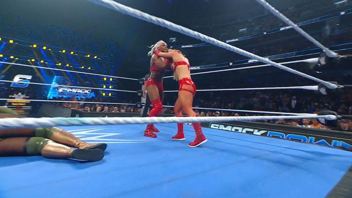 Jade makes the save! 😱 Tiffany Stratton nearly took the win with a Prettiest Moonsault Ever!