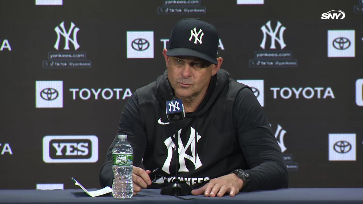 "Nothing Aaron Judge does surprises me, to me he's the clear-cut MVP" - Aaron Boone