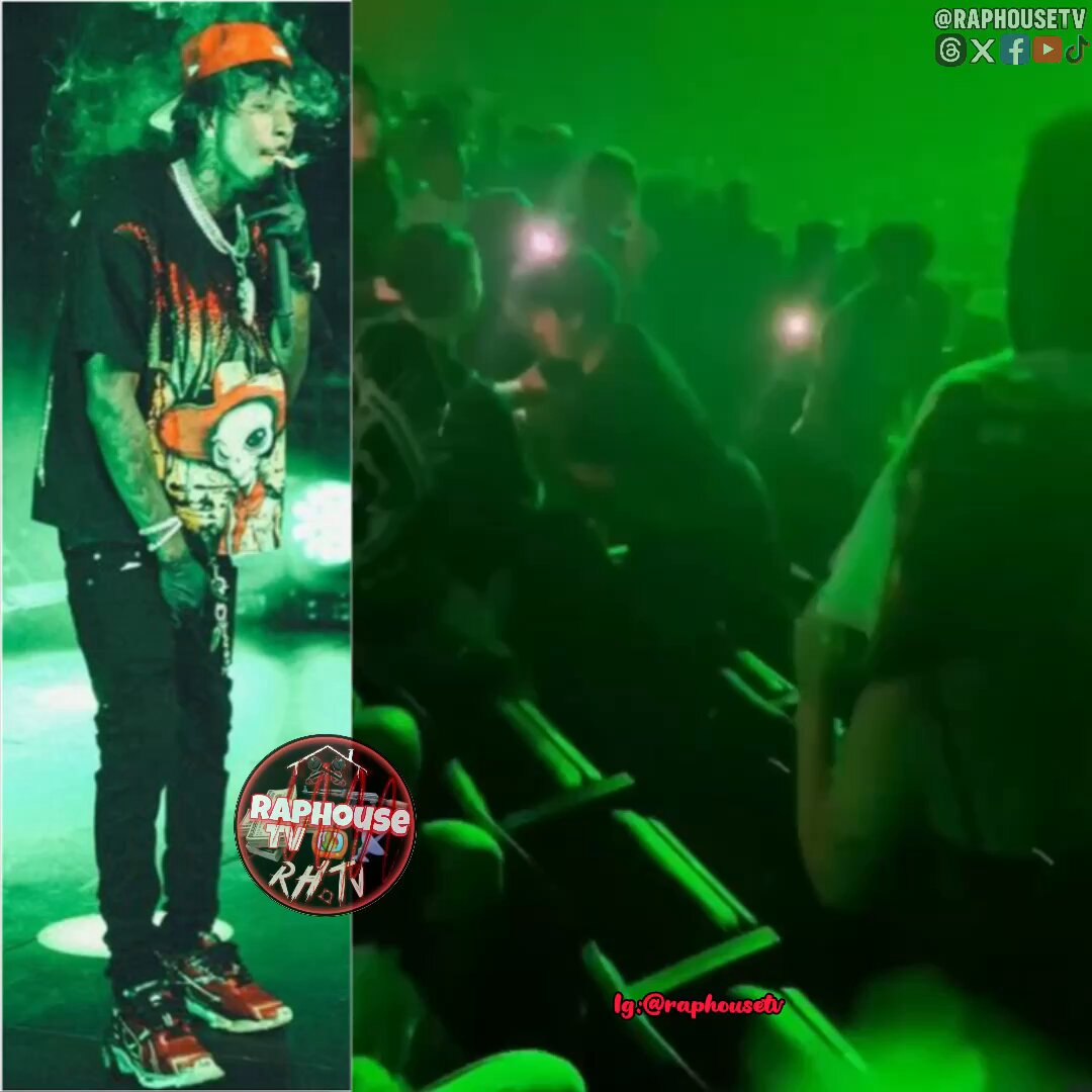 At an NBA YoungBoy concert, a fan accidentally knocked out his girlfriend when she tried to step in and break up a fight between two men.🤦🏾‍♂️