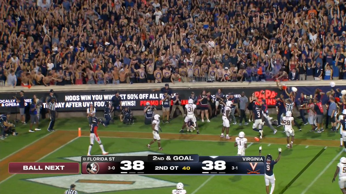 Florida State is 5-11 since facing Georgia in the Orange Bowl. EVERY SEC team has more wins during this timeframe. They have still been ranked in the top 10 in each of the last two seasons despite being absolute trash.