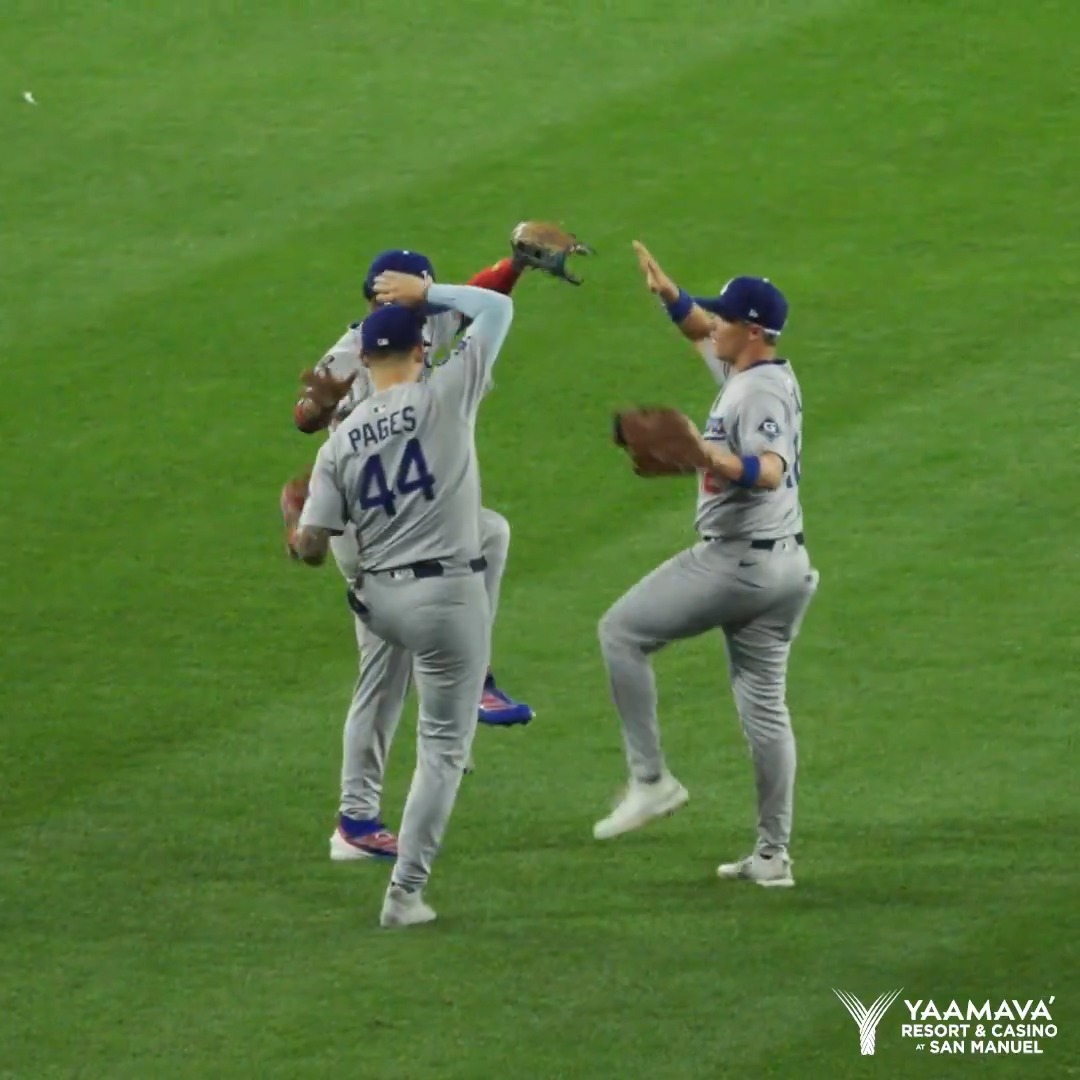 Victory formation! Dodgers x Yaamava' Resort & Casino