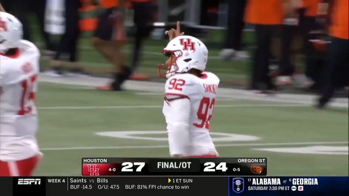 COOGS WIN! Ethan Sanchez is nails
