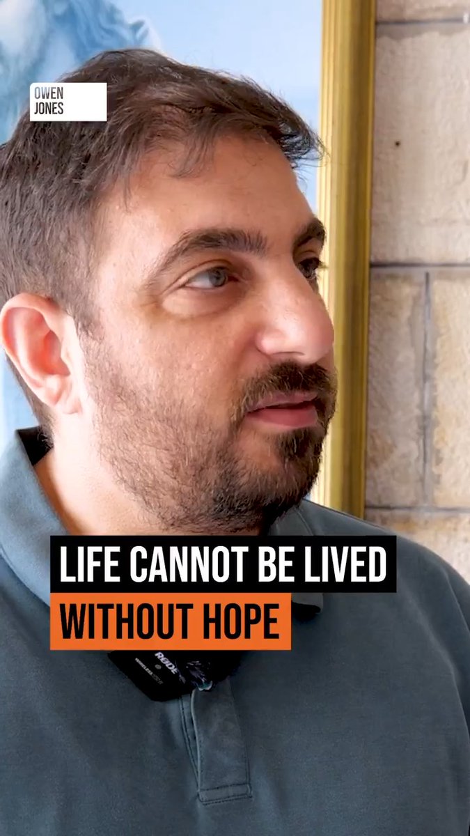 "Life cannot be lived without hope."