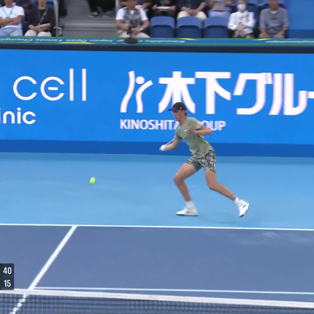 Dash n' smash 🏃‍♂️ Ethanquinn #kinoshitajotennis
