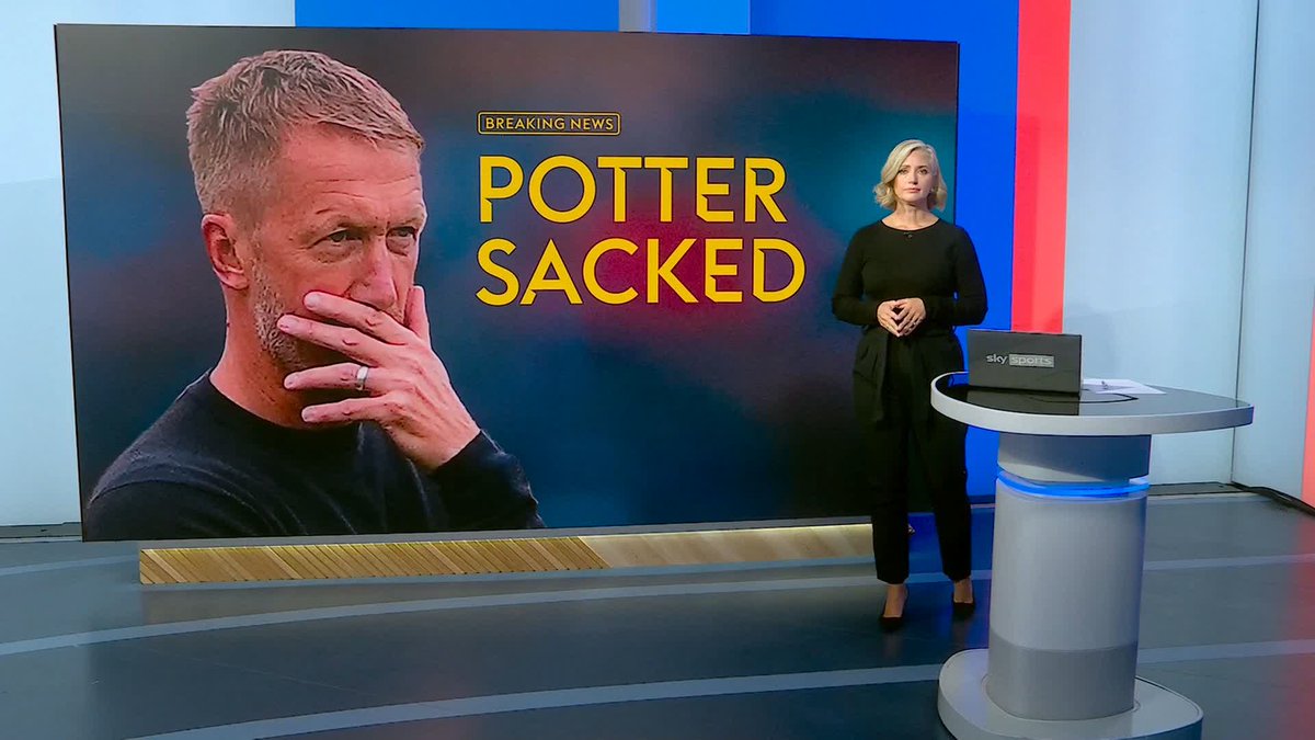 BREAKING: West Ham sack Graham Potter as head coach after eight months in charge with club second-bottom of Premier League 🚨