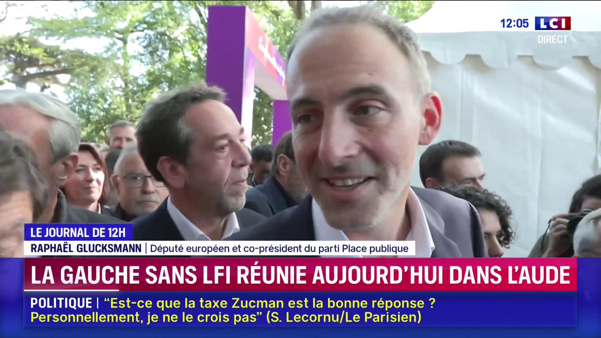 🔴 Propositions de Sébastien Lecornu sur le budget : "Je ne comprends pas cet entretien", déclare Raphael Glucksmann sur LCI. Sur une possible censure du gouvernement , il ajoute "qu'il y aura des discussions".