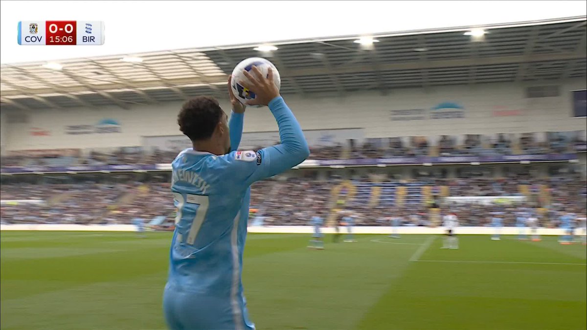 Coventry took the lead against Birmingham thanks to a quick reaction from Brandon Thomas-Asante ⚽️