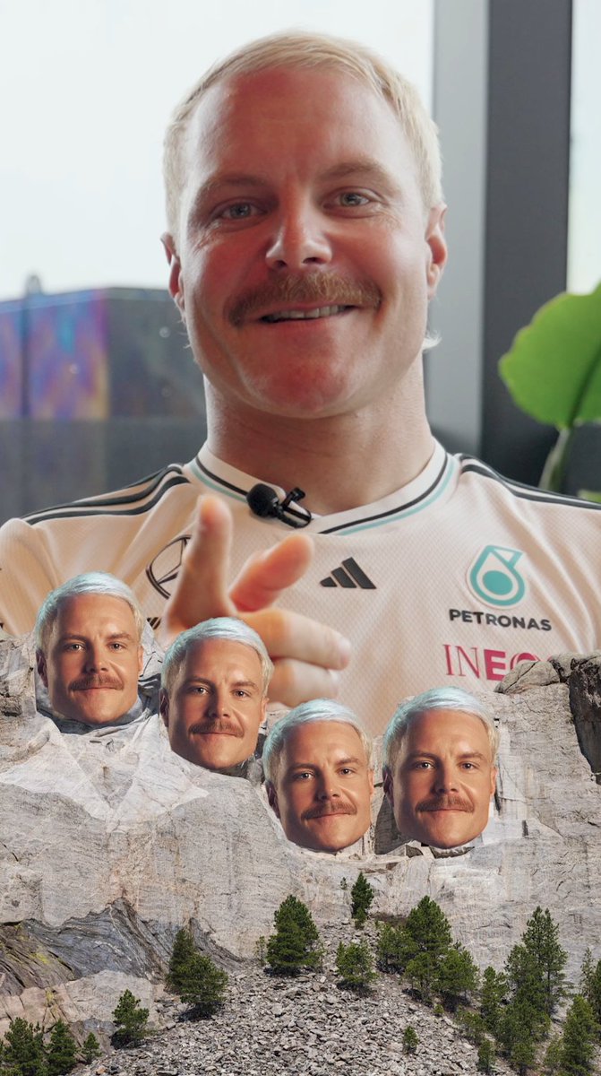 Valtteri picks his Mount Rushmore of GOAT athletes 🐐😉