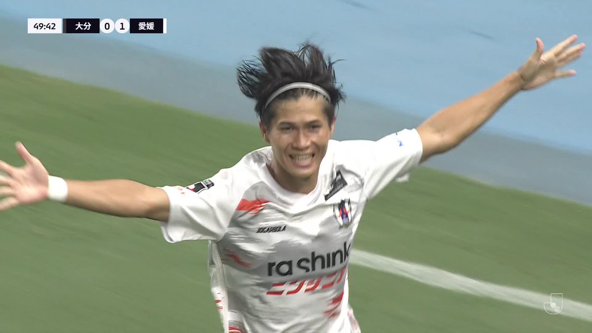 🎦 ゴール動画 🏆 明治安田J2リーグ 第31節 🆚 大分vs愛媛 🔢 0-2 ⌚️ 50分 ⚽️ 佐藤 亮(愛媛) #Jリーグ