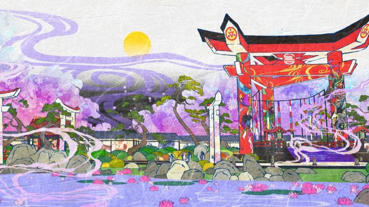 『モノノ怪』で描かれる絵巻物のような世界観。 物語を楽しむのはもちろん、アートな視点からも見てみて。 『劇場版モノノ怪 第二章 火鼠』はNetflixにて見放題独占配信中🐀🔥 #劇場版モノノ怪 #モノノ怪