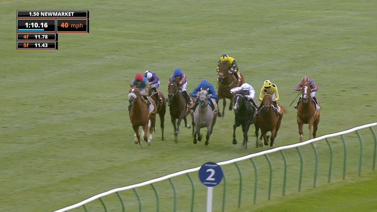 BOW ECHO remains unbeaten⚡️ A win in the Tattersalls Online Royal Lodge Stakes🏆⚡️ #ITVRacing | Billy Loughnane | George Boughey Racing