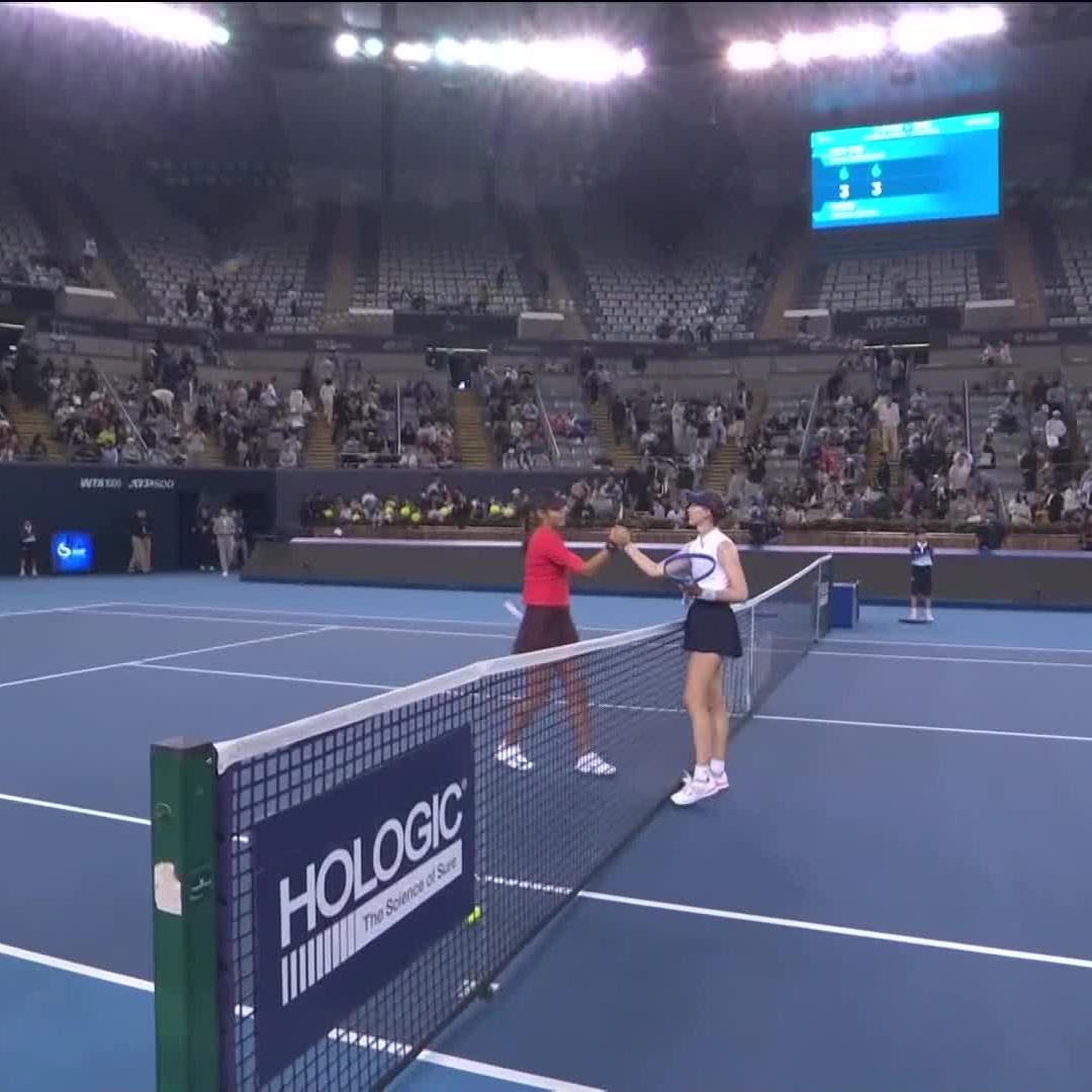 Solid display from Emma Raducanu 👊 She's into Round 3 with a 6-3, 6-3 victory over Bucsa. #2025ChinaOpen