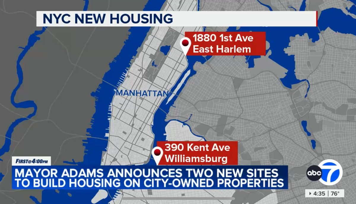 We're turning underutilized city properties into homes! How? 11 city-owned properties will become nearly 10,000 homes as we use every single tool and available space to create more housing in New York City.