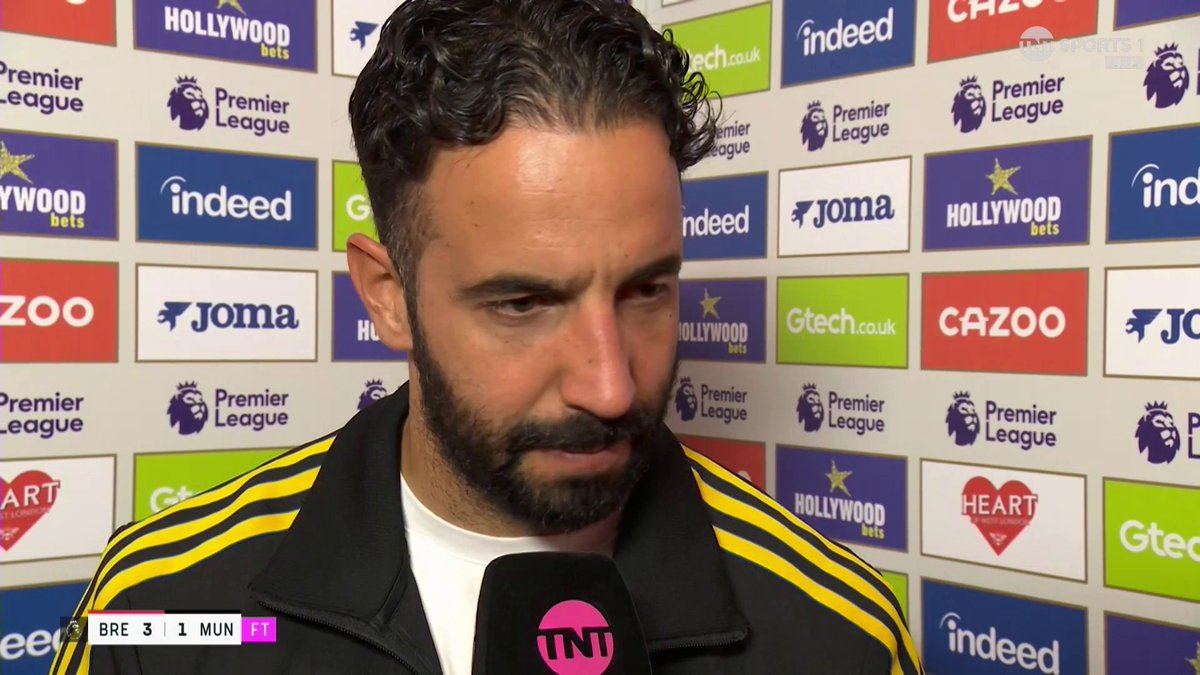 "Everything is important in this club... we need to win every game and we are not doing that" Ruben Amorim reacts to another loss for Man United this season ๐ด ๐Jules Breach | ๐บ TNT Sports & discovery+ UK