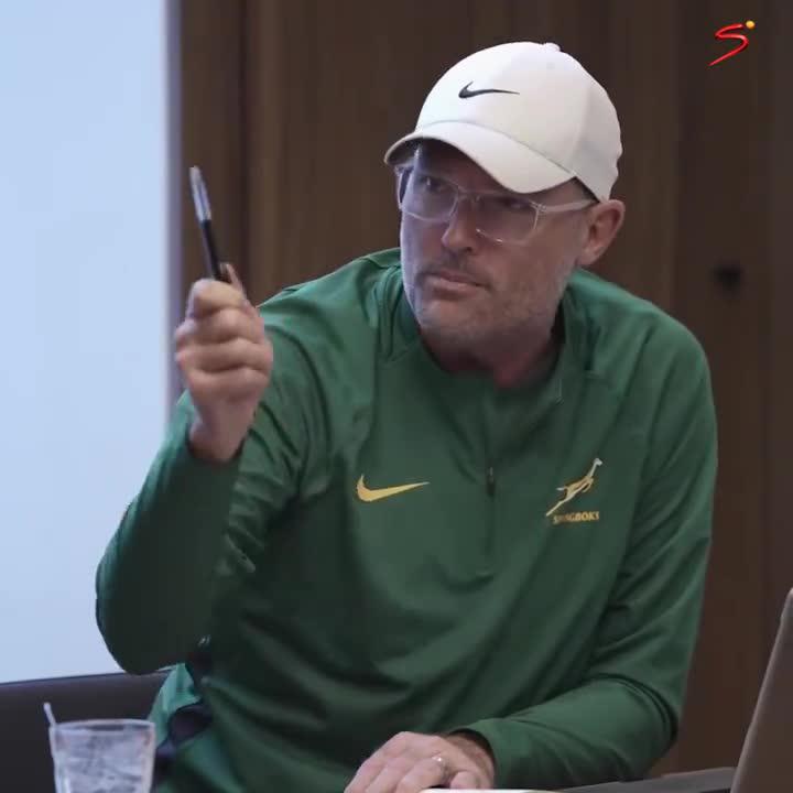 "We'll write our own story." 😤 This speech by Jacques Nienaber gets us every single time 🥹 #ChasingTheSun2 has been nominated for an Emmy for Best Sports Documentary 👏👏 📺 Stream #TRC2025 on DStv: