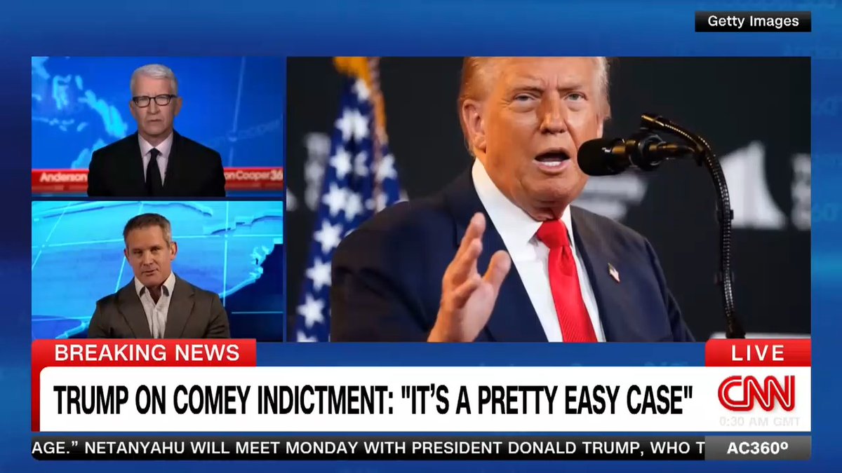 "I'm sure they'd love to get a conviction, but this is all about the inconvenience, this is all about intimidation": Former Congressman, and January 6th Committee member, Adam Kinzinger on what he thinks is behind the prosecution of former FBI Director James Comey.