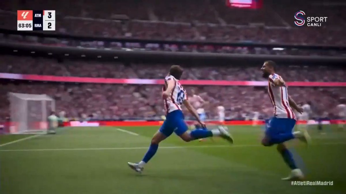 Julian Alvarez’in enfes frikik golüyle derbide fark ikiye çıkıyor! 🚀 Atletico Madrid 4-2 Real Madrid