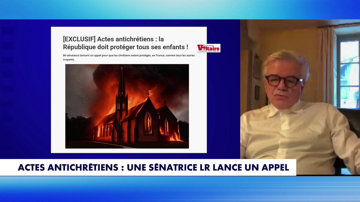 Alain Houpert : «Les actes de profanation contre les églises ne cessent d’augmenter» dans #PunchlineWE