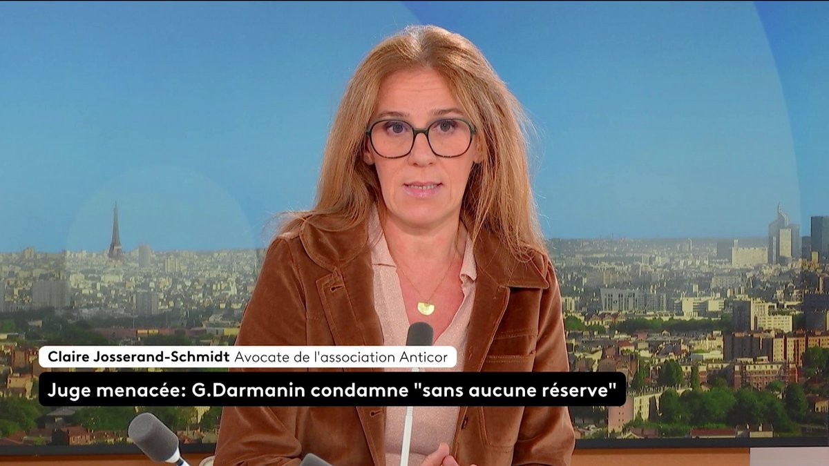 “On tombe dans le sale, c’est une attaque personnelle complètement ridicule”, assure Claire Josserand-Schmidt, avocate de l’association Anticor, alors que la présidente du tribunal qui a jugé et condamné Nicolas Sarkozy à cinq ans de prison a reçu des menaces de mort.