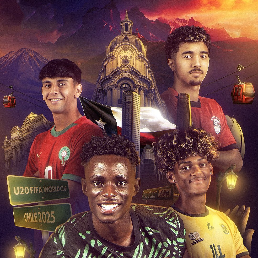Africa’s rising stars, ready for the world stage. 🌟 #U20WC