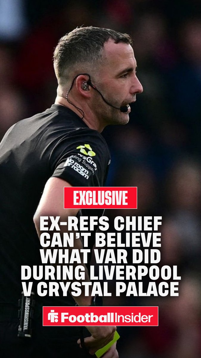 🗣️ "Something is NOT right." 🗣️ "The video evidence is CLEAR." Ex-PGMOL chief KEITH HACKETT can't believe what VAR did in Liverpool's defeat to Crystal Palace. 💥