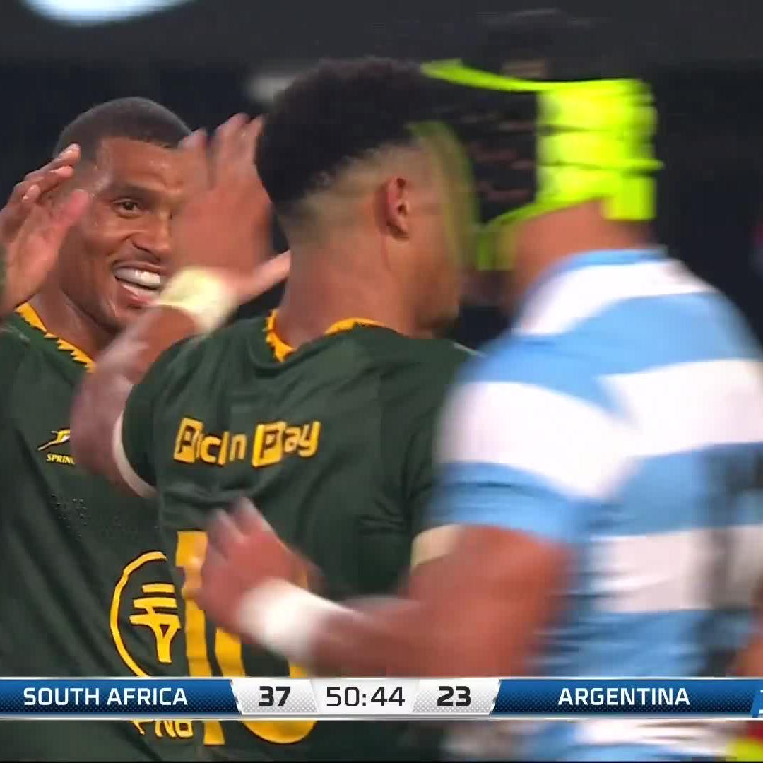 ๐๐๐-๐๐๐๐๐ ๐๐๐๐ ๐๐๐ Sacha is putting on a masterclass at Kings Park ๐คฉ ๐บ Stream #TRC2025 on DStv: