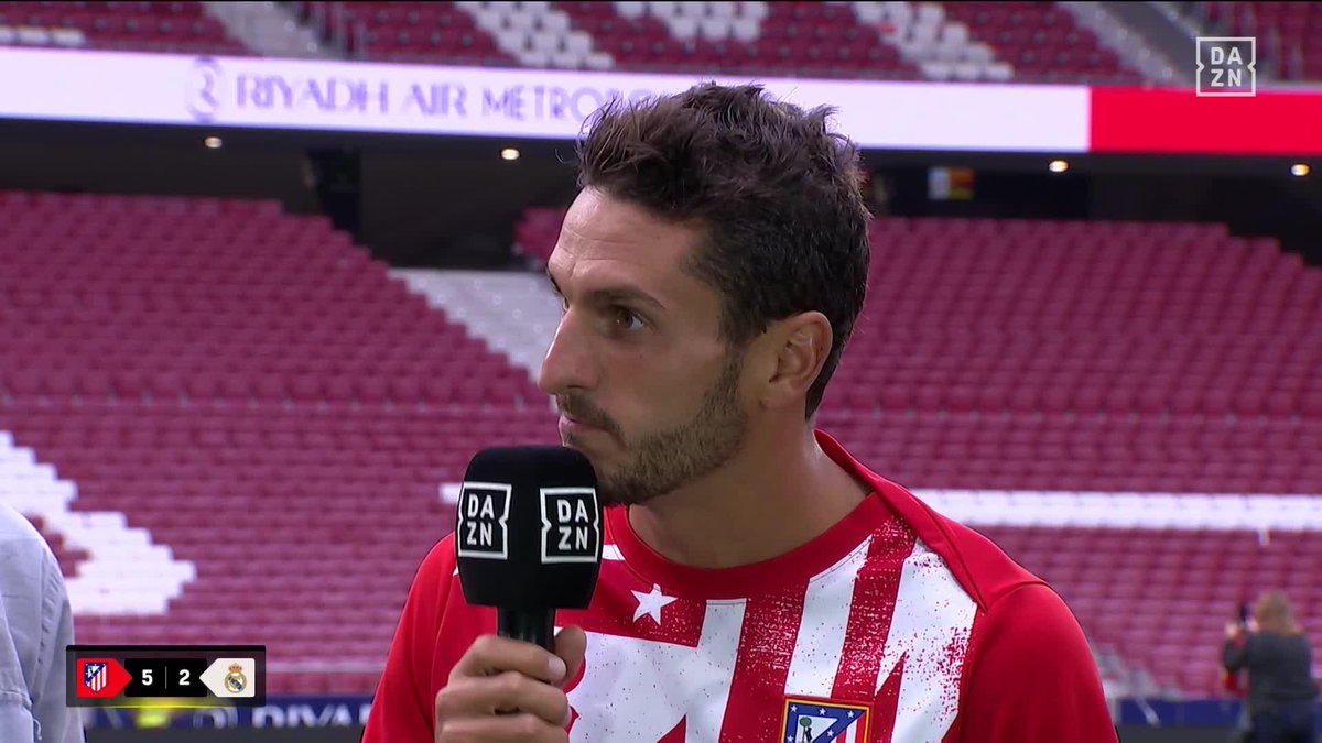 🗣️ Koke: "Es un partido para la historia." 😂😂😂😂😂😂😂