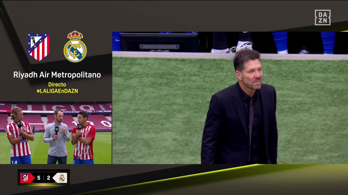 🗣️ Koke, sobre las lágrimas de Simeone tras el gol de Julián Álvarez "Me encanta ver así a mi entrenador, me parece espectacular" #LALIGAenDAZN ⚽