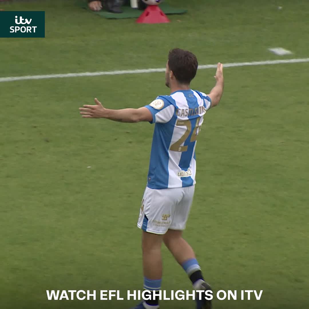 Hang it in the Louvre 😍 Leo Castledine producing a work of art for Huddersfield Town