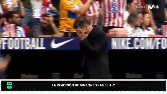 🥹 Simeone no pudo contener las lágrimas. #DeportePlus
