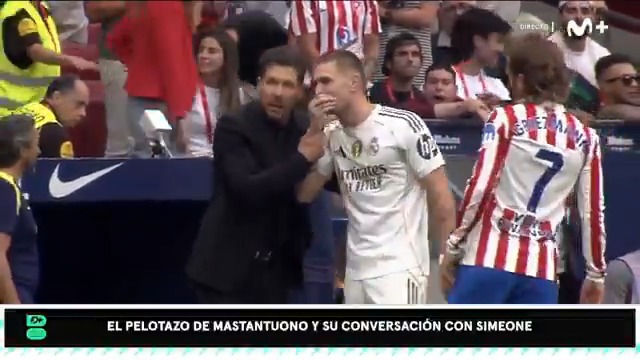 😡 El pelotazo de Mastantuono. #DeportePlus