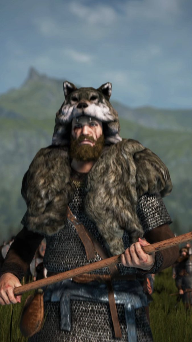 Nord Ulfhedinn - wolf-clad, steel in hand. He flanks, he breaks, he strikes with the fury of the north. 🐺⚔️ #mountandblade #bannerlord #warsails