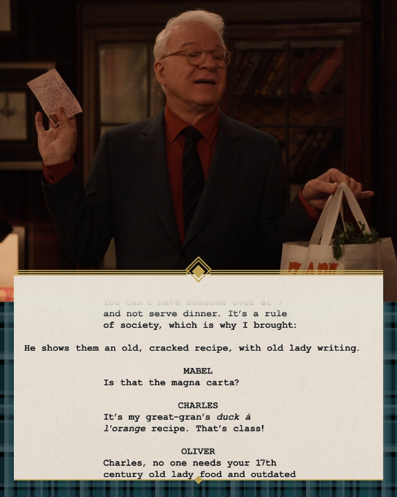 Duck à l'orange... A dish so rich it might as well be a suspect. #OMITB Season 5 is now streaming on Hulu. New episodes Tuesdays.