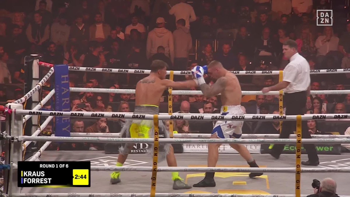 A look back of the KNOCKDOWN scored in round 1! 👀 #CrockerMcComb x #OnTheEdge | Live NOW on DAZN