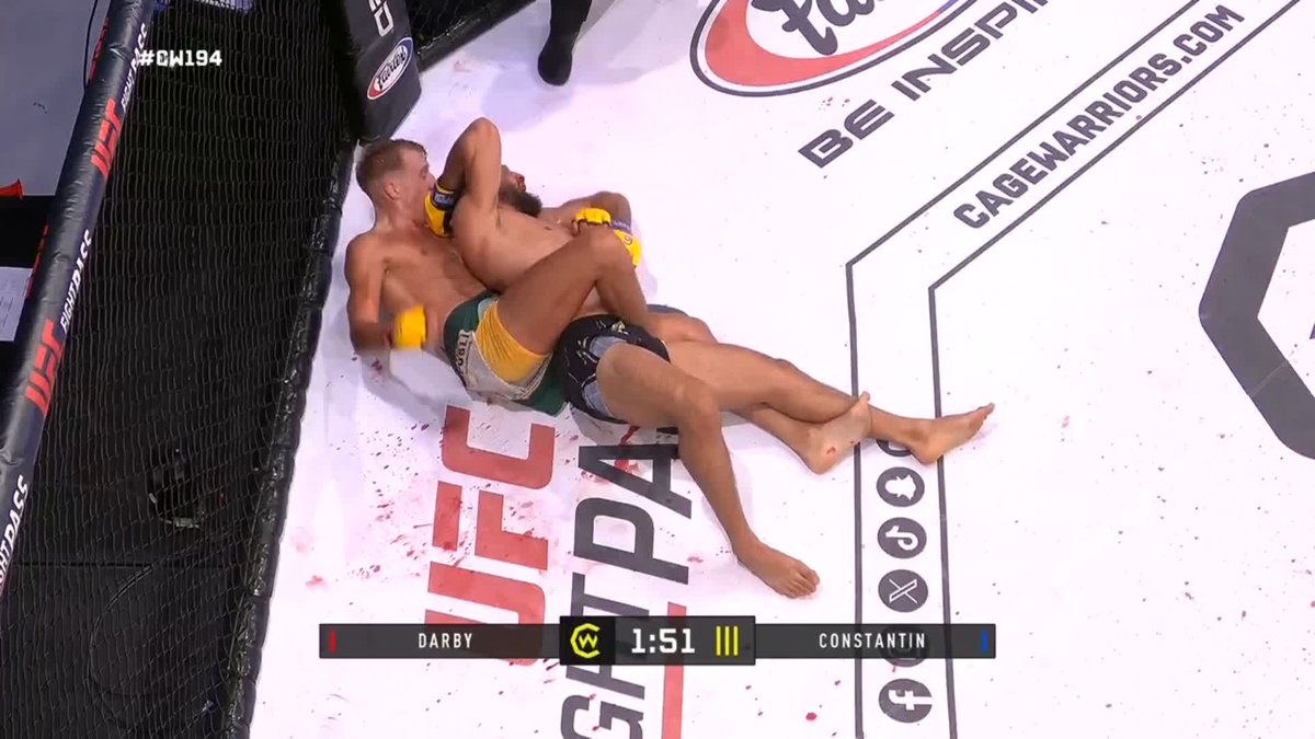 Adam Darby never stopped looking for that finish 😮‍💨 Huge damage in the final minutes of the last round. No Judges needed 🚫 #CW194