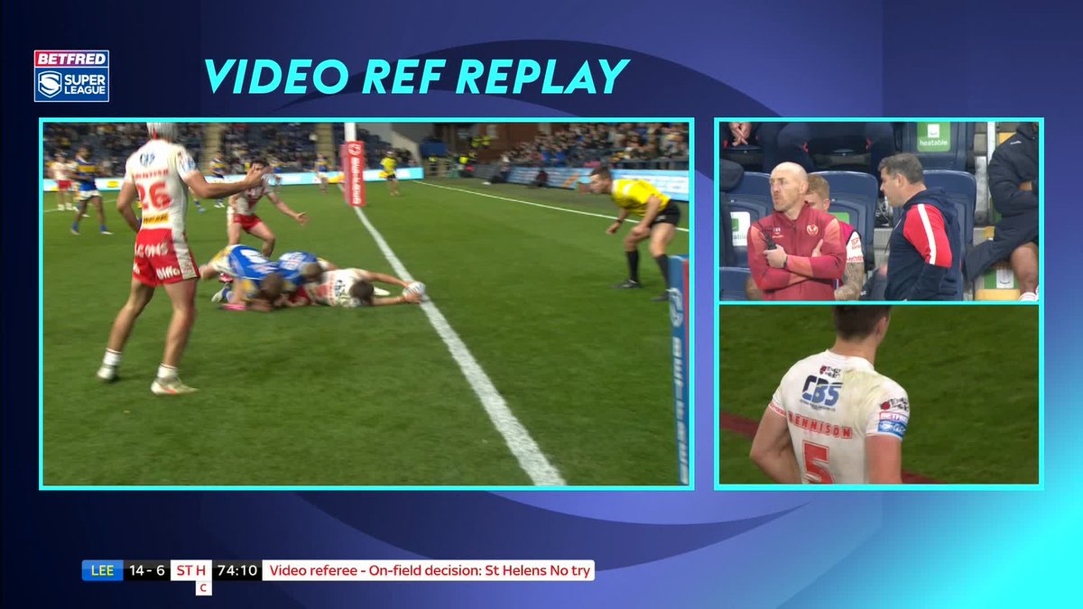 How close is this?! 👀 Saints are still alive here 🍿